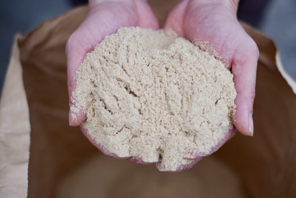 玄米から除去した糠